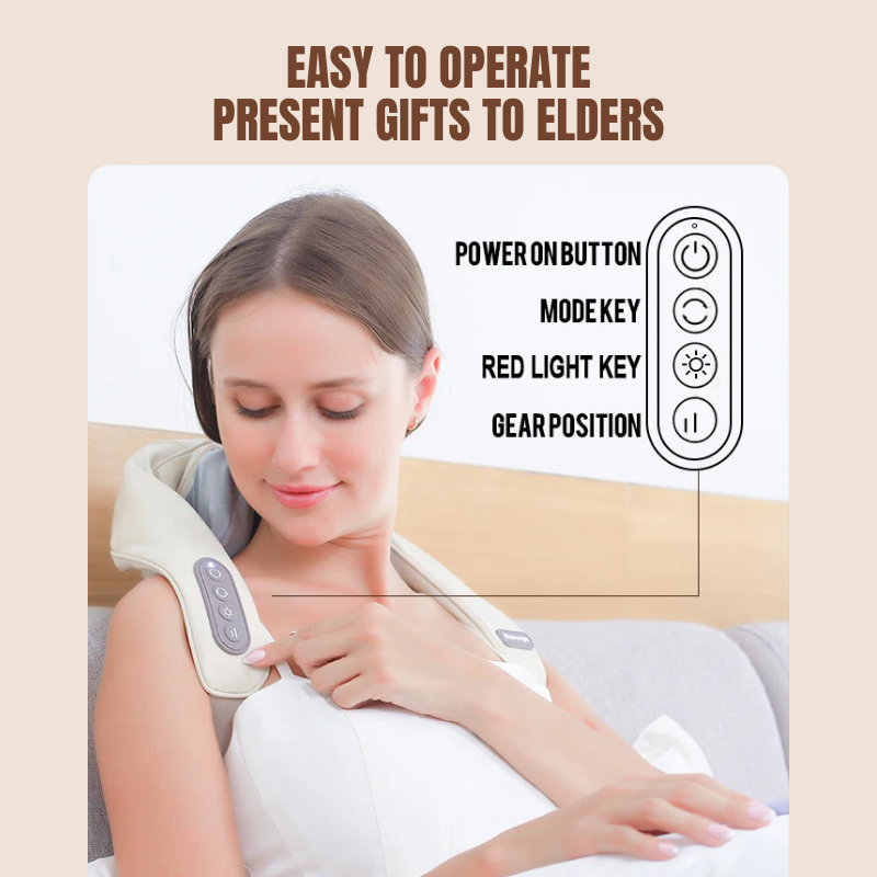 Wireless Neck And Back Massager